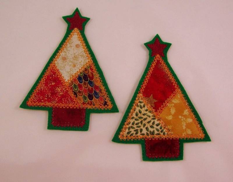 1 Tannenbaum Applikation von StoffzauberDesign