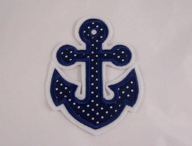 Anker Applikation von StoffzauberDesign