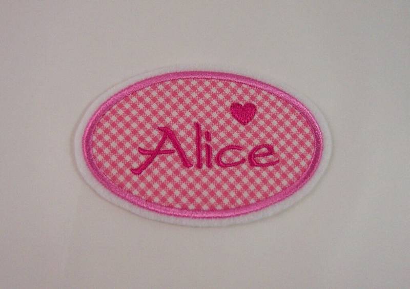 Applikation Mit Wunschnamen von StoffzauberDesign