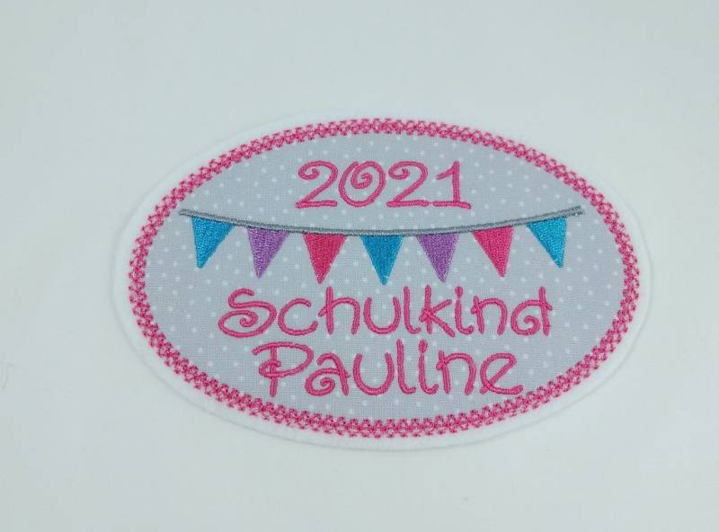 Applikation Mit Wunschtext, Aufbügler von StoffzauberDesign