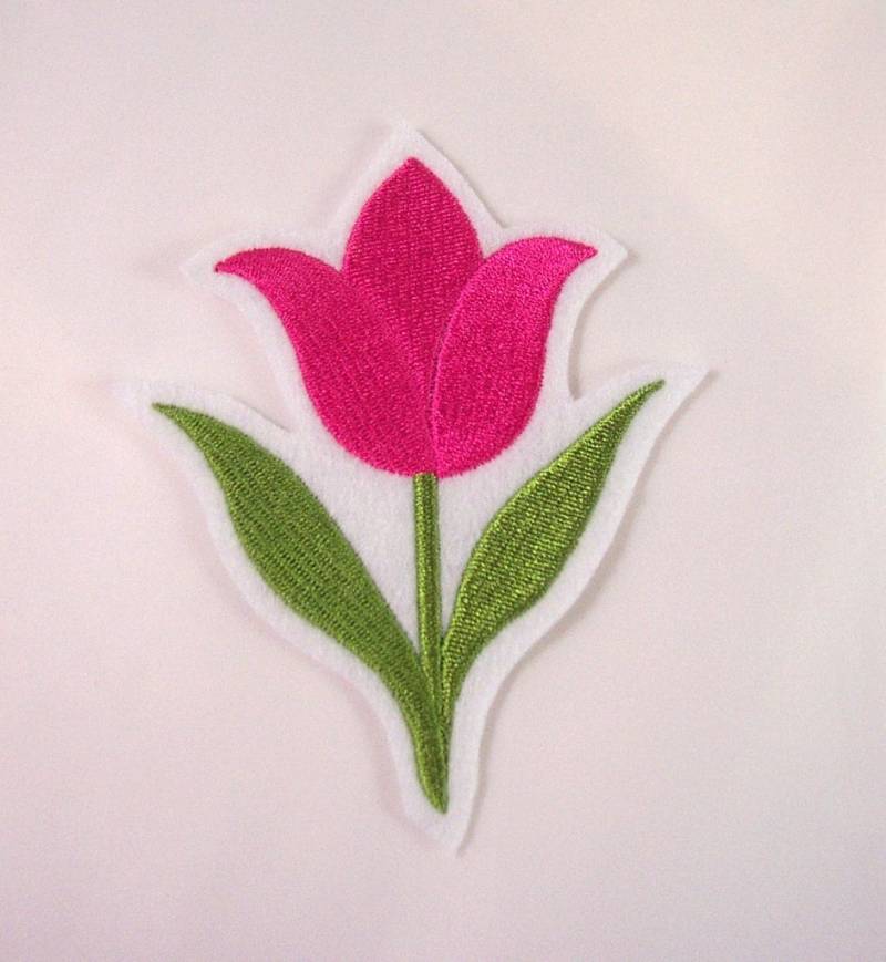 Blumen-Applikation, Aufnäher Blumen-Applikation, Aufnäher von StoffzauberDesign