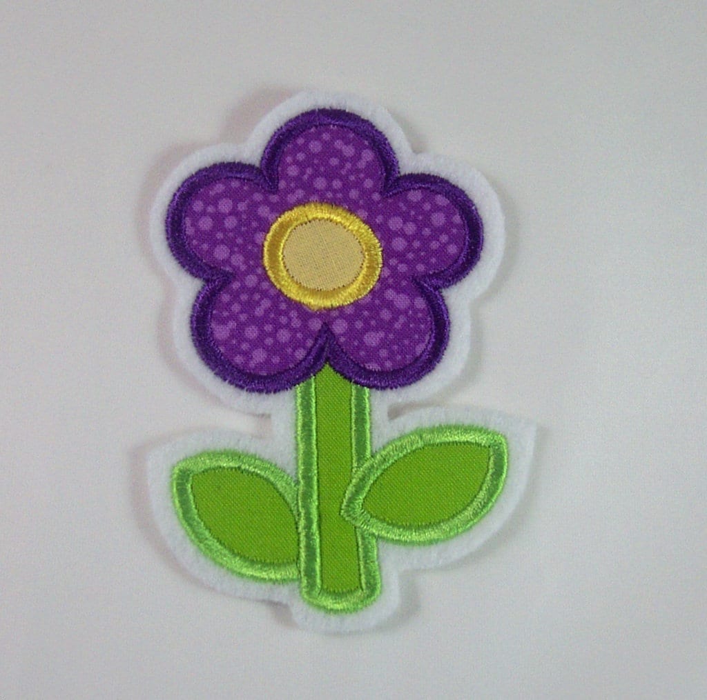 Blumen-Applikation Blumen-Applikation von StoffzauberDesign