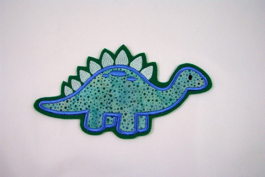 Dino-Applikation, Aufnäher Dino-Applikation, Aufnäher von StoffzauberDesign
