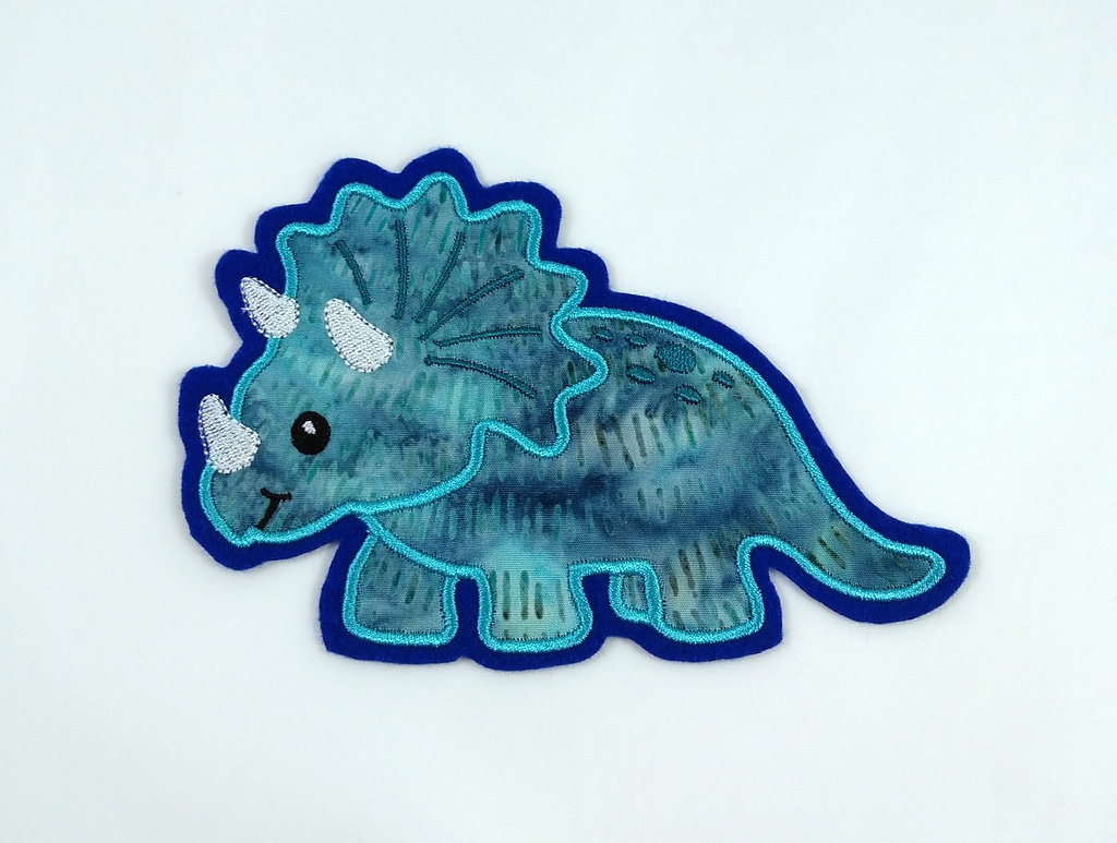 Dino-Applikation, Aufnäher von StoffzauberDesign