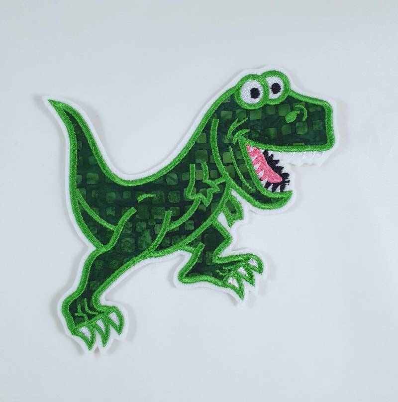 Dino-Applikation, Aufnäher Dino-Applikation, Aufnäher von StoffzauberDesign