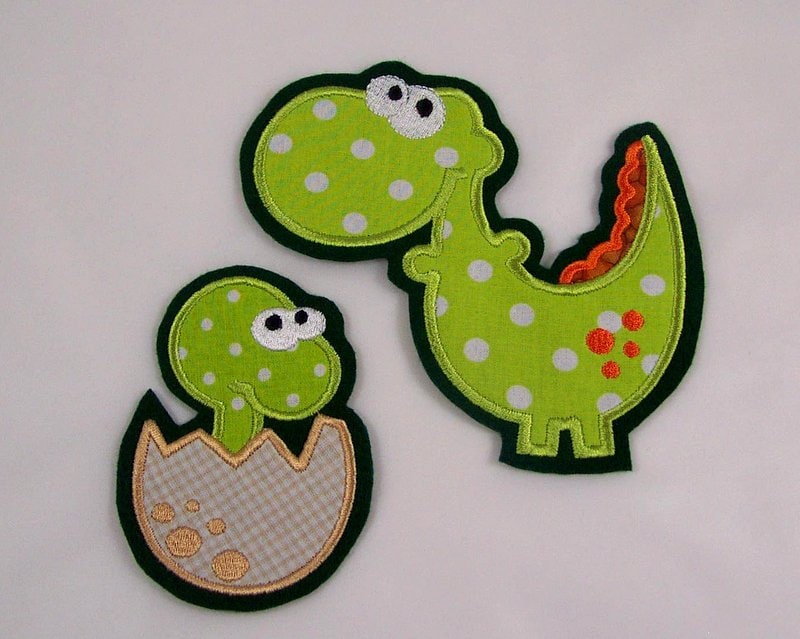 Dino-Applikationen Dino-Applikationen von StoffzauberDesign