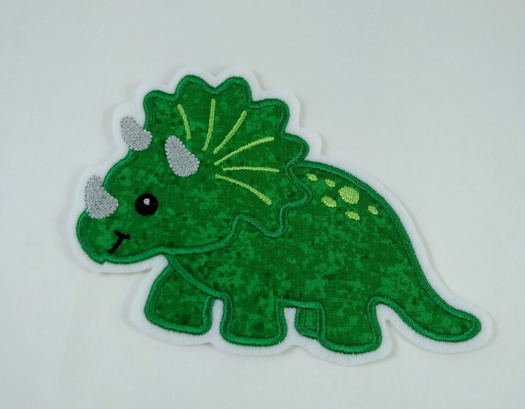 Dinosaurier-Applikation, Aufnäher Dinosaurier-Applikation, Aufnäher von StoffzauberDesign