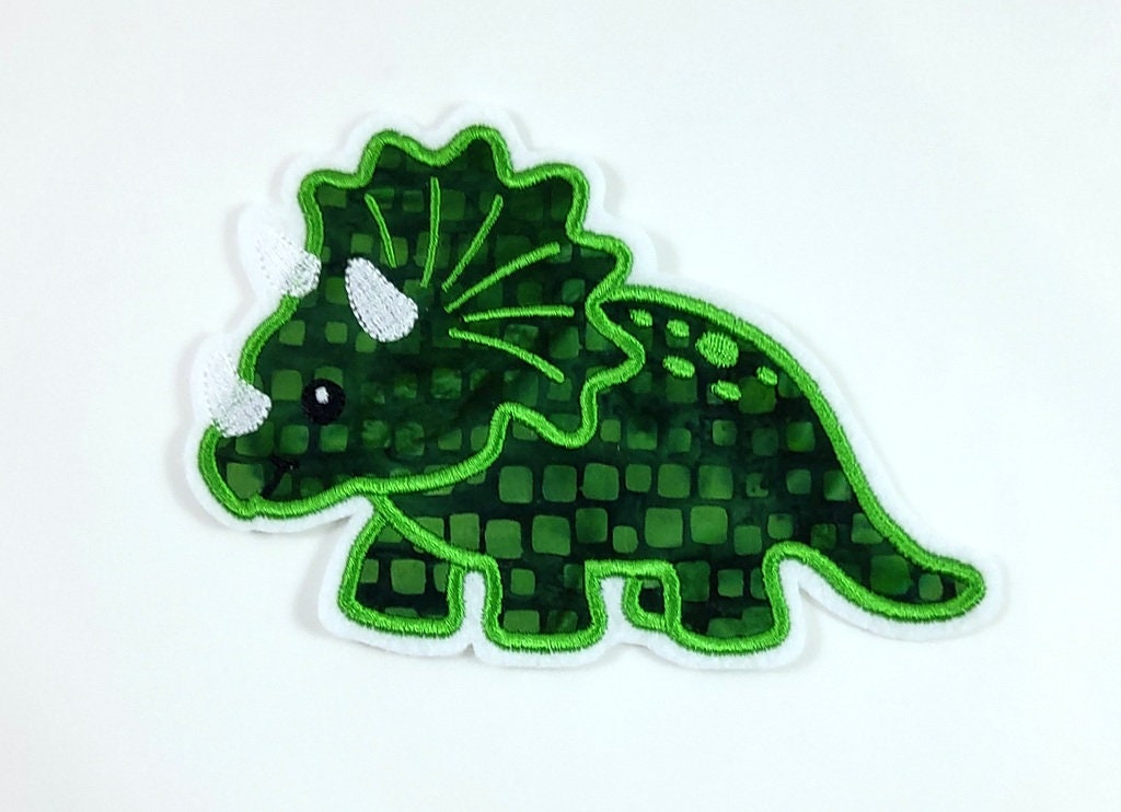 Dinosaurier-Applikation, Aufnäher Dinosaurier-Applikation, Aufnäher von StoffzauberDesign