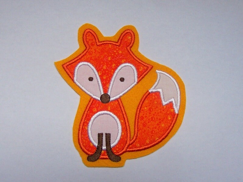 Fuchs-Applikation, Aufnäher von StoffzauberDesign