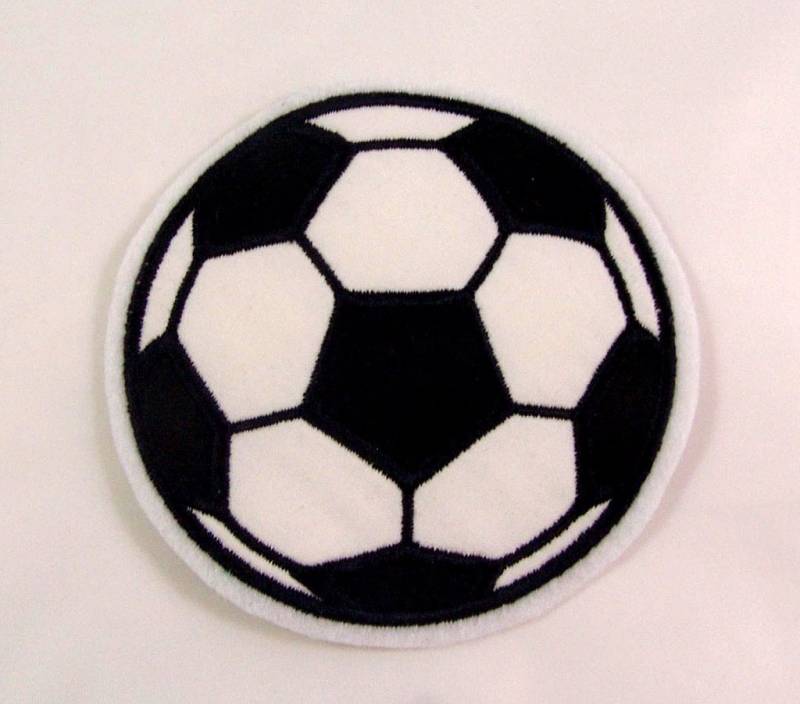 Fußball - Applikation, Aufnäher von StoffzauberDesign
