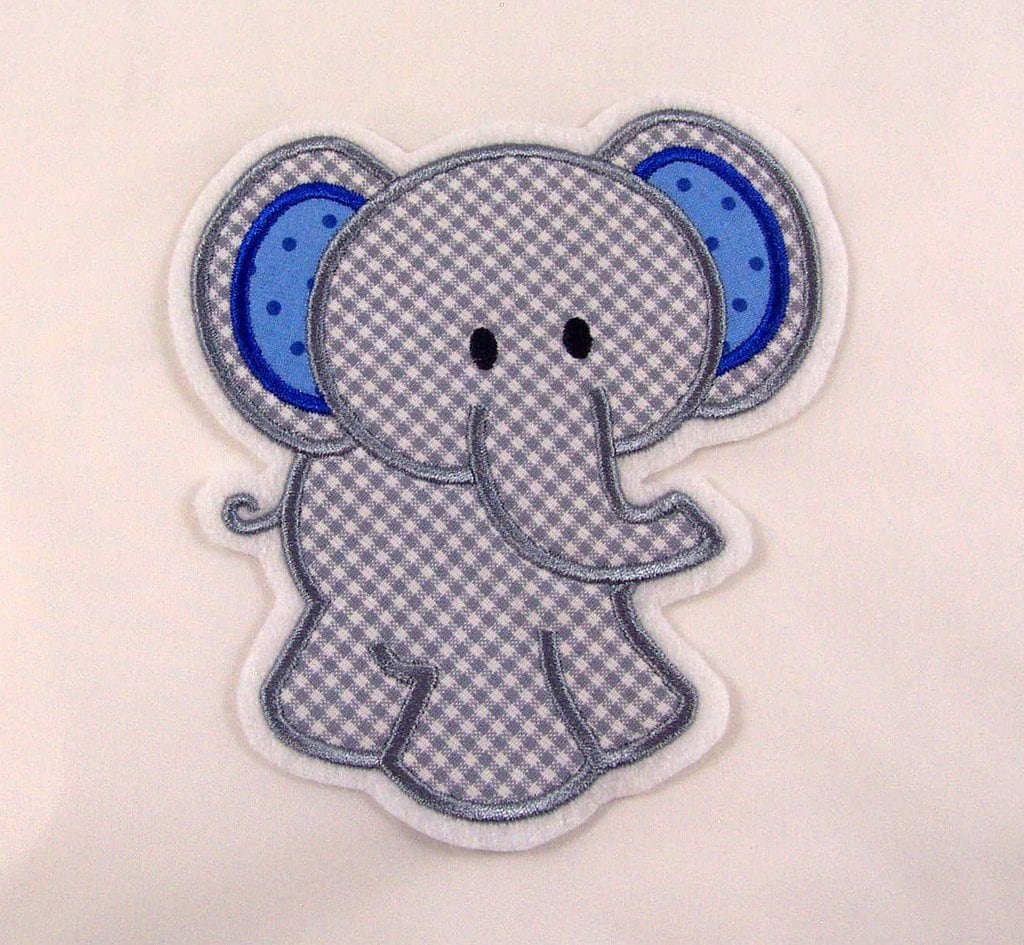 Große Elefanten-Applikation Große Elefanten-Applikation von StoffzauberDesign