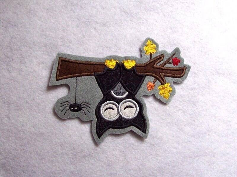 Große Fledermaus-Applikation von StoffzauberDesign