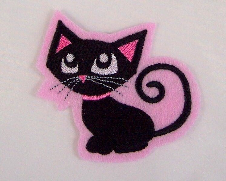 Kätzchen-Applikation von StoffzauberDesign