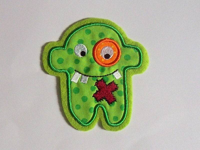 Monster-Applikation, Aufnäher Monster-Applikation, Aufnäher von StoffzauberDesign