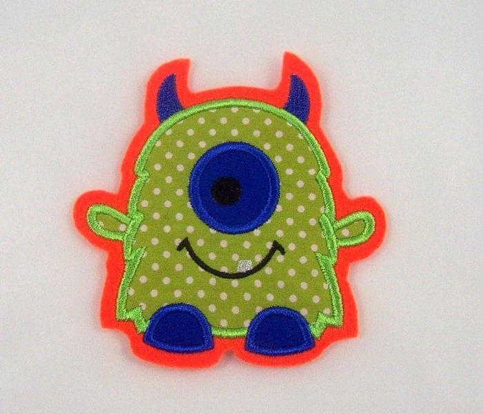 Monster-Applikation, Aufnäher von StoffzauberDesign