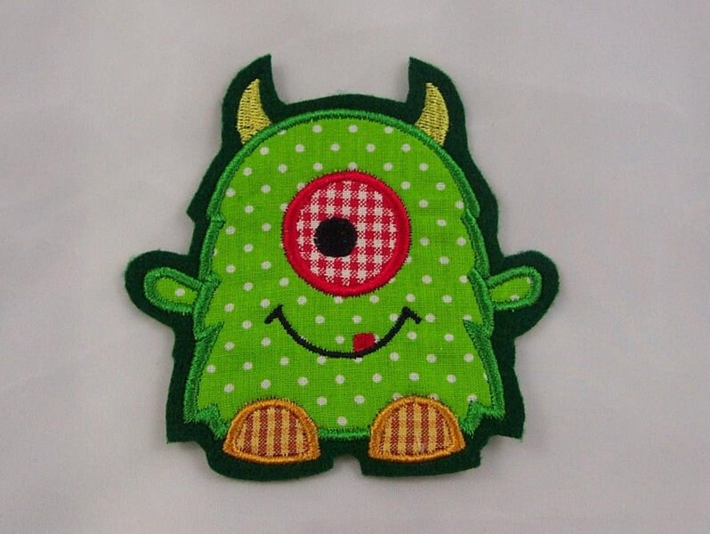 Monster-Applikation von StoffzauberDesign