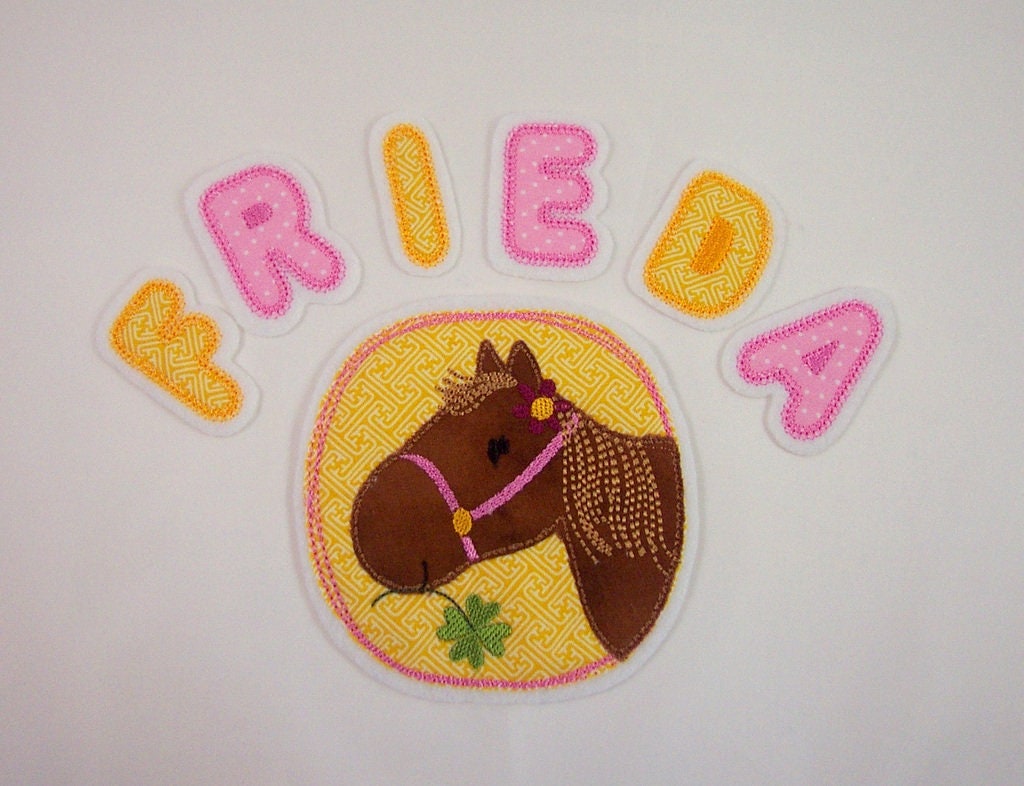 Pferde-Applikation Pferde-Applikation von StoffzauberDesign