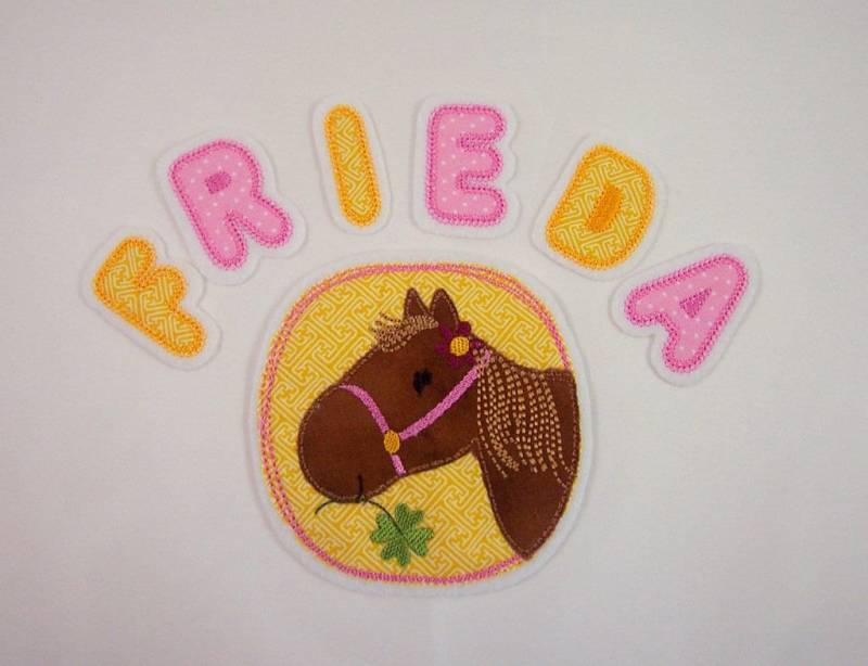 Pferde-Applikation von StoffzauberDesign