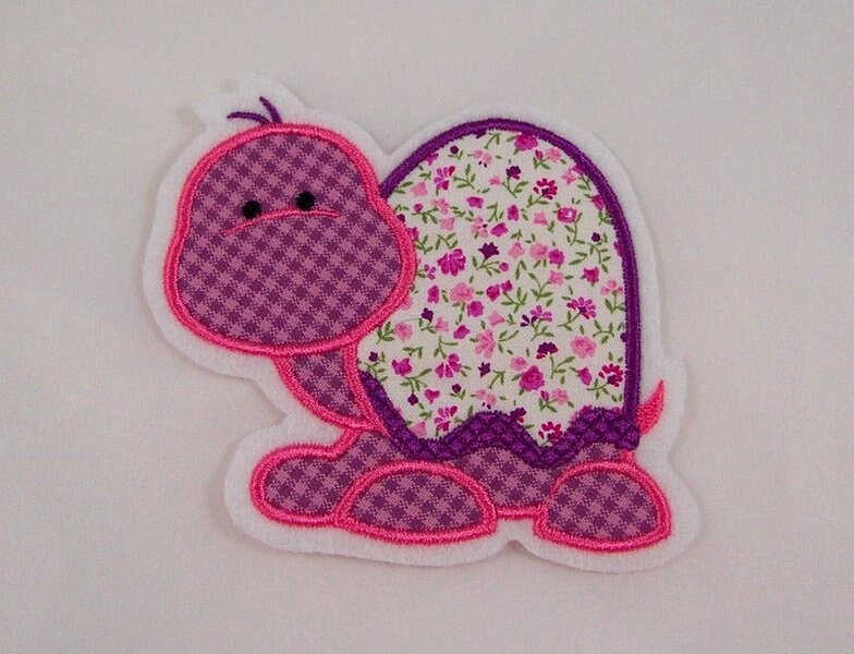 Schildkröten-Applikation, Aufnäher von StoffzauberDesign