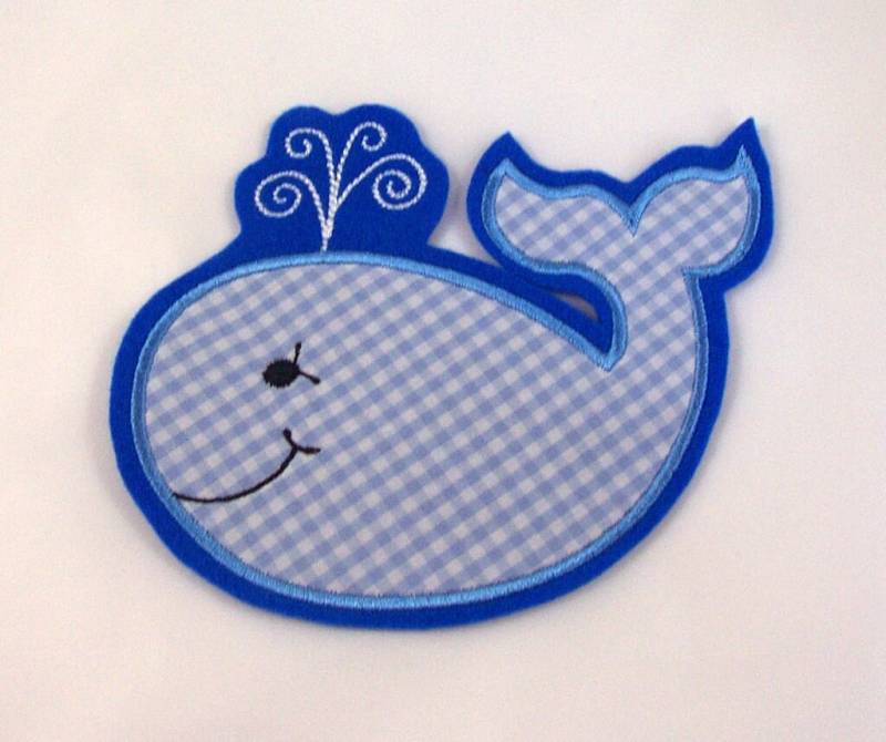 Wal-Applikation von StoffzauberDesign