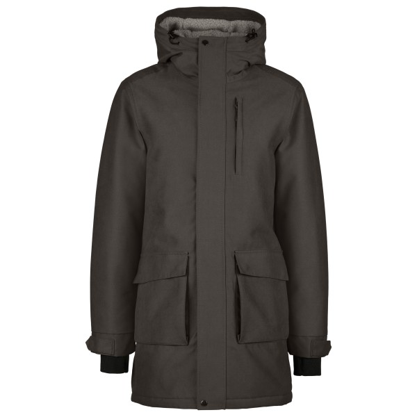 Stoic - ArvikaSt. WoolPile Parka - Winterjacke Gr M grau/schwarz von Stoic