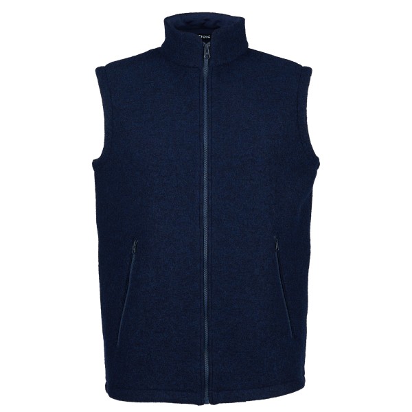 Stoic - BoiledWool MunkebySt. Vest - Merinoweste Gr XXL blau von Stoic