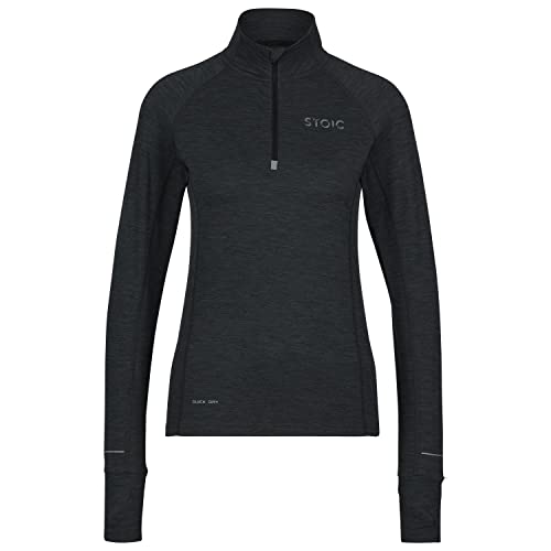 Stoic Damen Women's HelsingborgSt. Performance L/S with Zip Laufshirt Funktionsshirt Langarm von Stoic