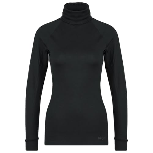 Stoic Damen Women's Merino240 BengtSt. Turtle Neck Merinounterwäsche 100% Merinowolle von Stoic