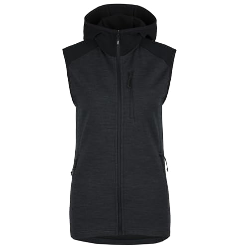 Stoic Damen Women's MerinoFleece335 KuolpaSt. Vest with Hood Fleeceweste von Stoic