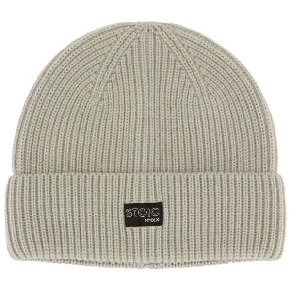 Stoic - Heavy MerinoKnit MMXX.Rutvik Beanie - Mütze Gr One Size grau von Stoic
