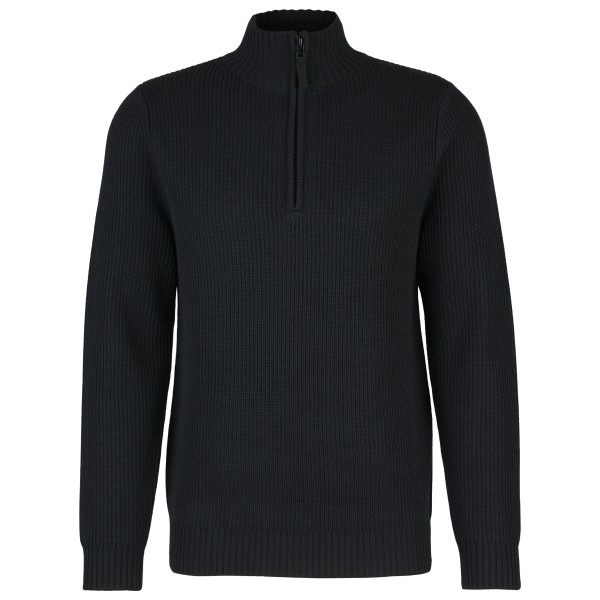 Stoic - Heavy MerinoKnit MMXX.Rutvik Half Zip - Merinopullover Gr S schwarz von Stoic