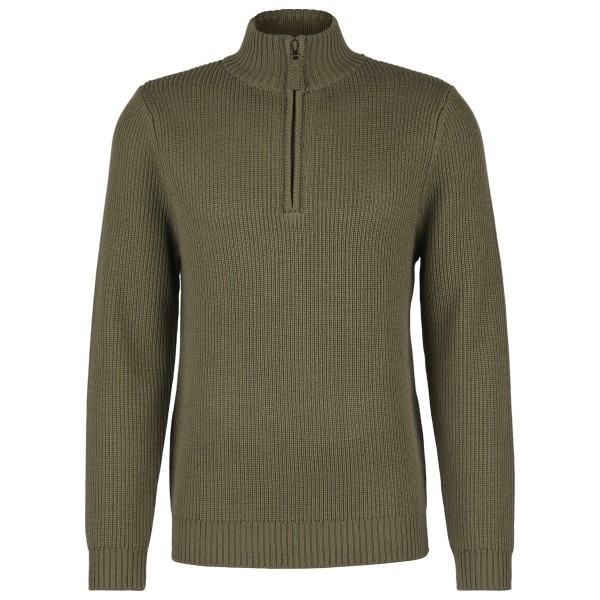 Stoic - Heavy MerinoKnit MMXX.Rutvik Half Zip - Merinopullover Gr XL oliv von Stoic