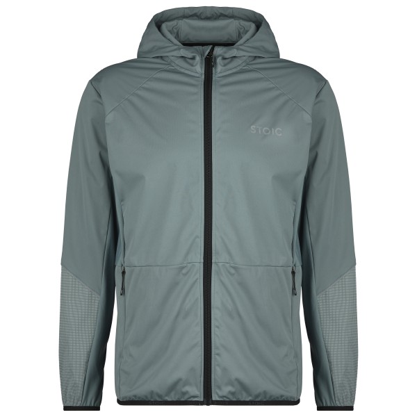 Stoic - HelsingborgSt. Performance Hoody - Laufjacke Gr XL grau von Stoic