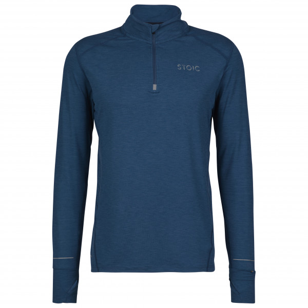 Stoic - HelsingborgSt. Performance Longsleeve with Zip - Laufshirt Gr 3XL;4XL;L;M;S;XXL blau;schwarz von Stoic