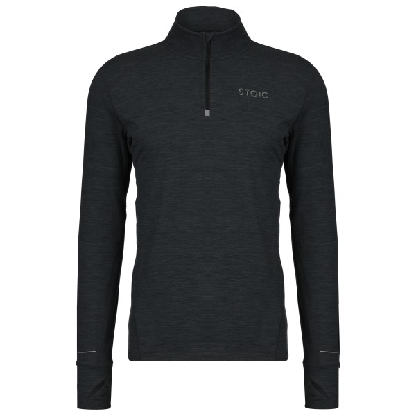 Stoic - HelsingborgSt. Performance Longsleeve with Zip - Laufshirt Gr 3XL schwarz von Stoic