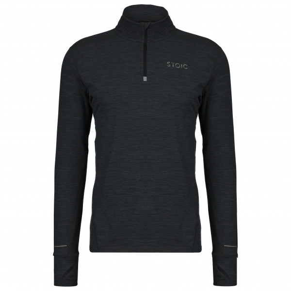 Stoic - HelsingborgSt. Performance Longsleeve with Zip - Laufshirt Gr S schwarz von Stoic