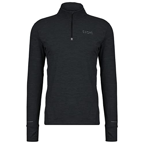 Stoic Herren HelsingborgSt. Performance Longsleeve with Zip Laufshirt Funktionsshirt Langarm von Stoic