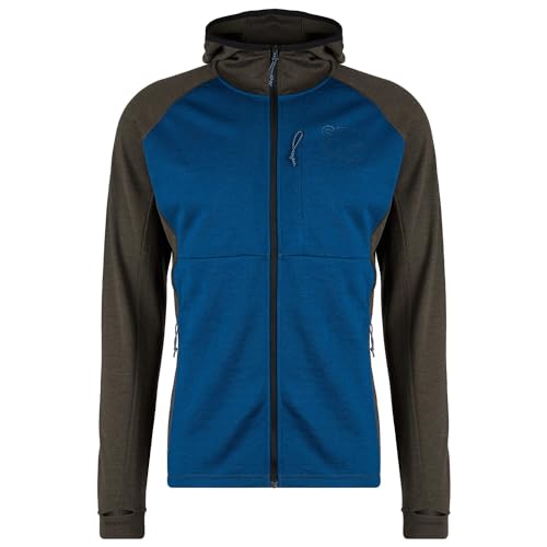 Stoic Herren Merino260 StadjanSt. Hoody Merinohoodie Full-Zip Kapuzenpullover von Stoic