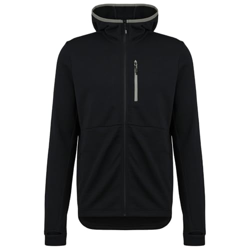 Stoic Herren MerinoGrid285 NorrdalSt. Zip Hoody Fleecejacke von Stoic