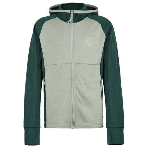 Stoic Jungen Kid's Merino260 StadjanSt. Jacket w. Hood Merinohoodie von Stoic