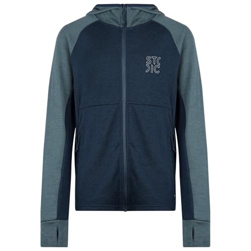 Stoic Jungen Kid's Merino260 StadjanSt. Jacket w. Hood Merinohoodie von Stoic