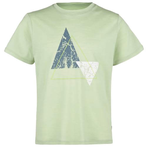 Stoic Jungen Kids Merino155 LaholmSt. Print T-Shirt Merinoshirt von Stoic