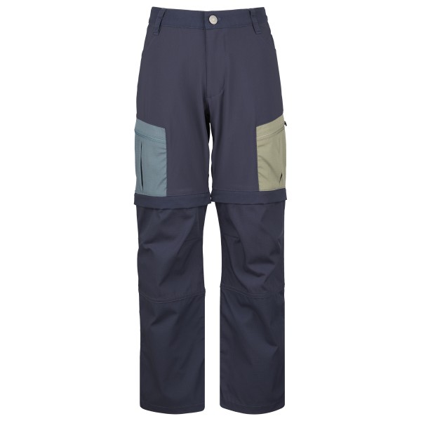 Stoic - Kid's FalunSt. Tour Zip-Off Pants Light - Zip-Off-Hose Gr 104 blau/grün von Stoic