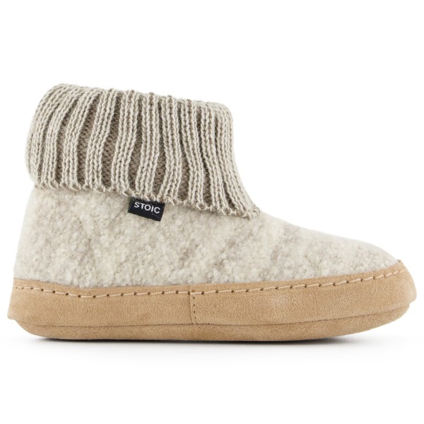 Stoic - Kid's HyddaSt. II Wool Knit Boot - Hüttenschuhe Gr 29 beige von Stoic