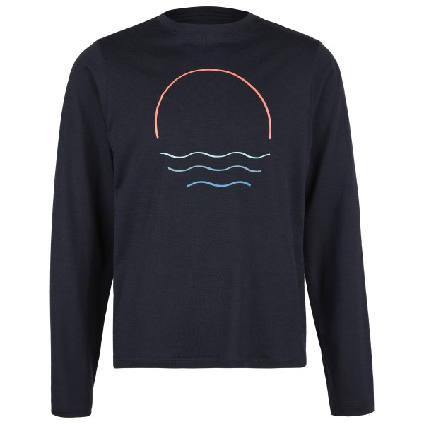 Stoic - Kid's Merino155 LaholmSt. Print L/S - Merinoshirt Gr 140 blau Stoic - Kid's Merino155 LaholmSt. Print L/S - Merinoshirt Gr 140 blau von Stoic