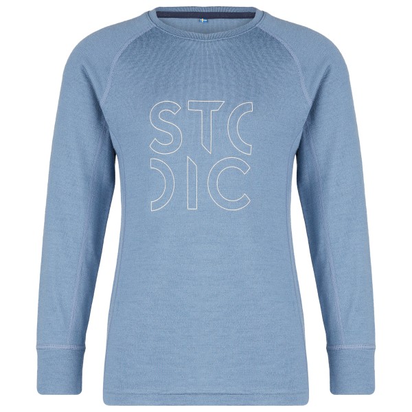 Stoic - Kid's Merino240 BengtSt. L/S - Merinounterwäsche Gr 128 blau von Stoic