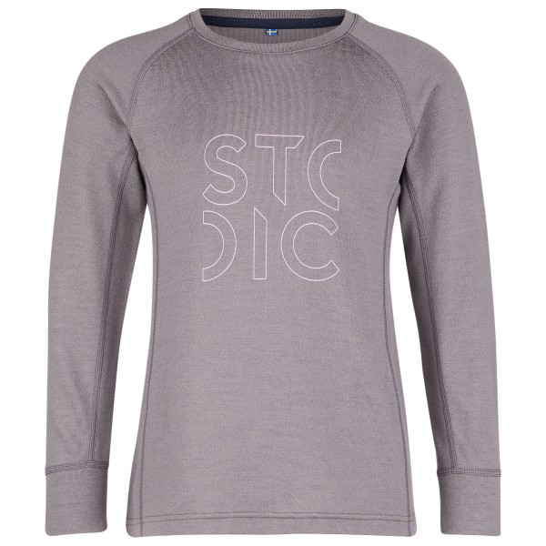 Stoic - Kid's Merino240 BengtSt. L/S - Merinounterwäsche Gr 152 grau von Stoic