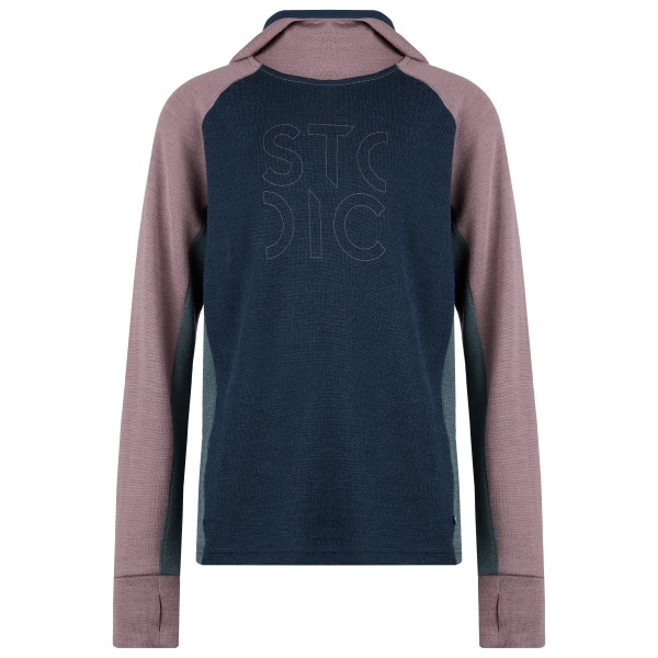 Stoic - Kid's Merino260 StadjanSt. Hoody - Merinohoodie Gr 140 blau von Stoic