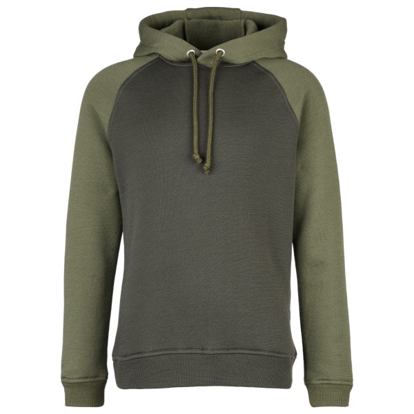 Stoic - Kid's MerinoFlatFleece240 SolbergSt. Hoody - Merinohoodie Gr 164 oliv von Stoic