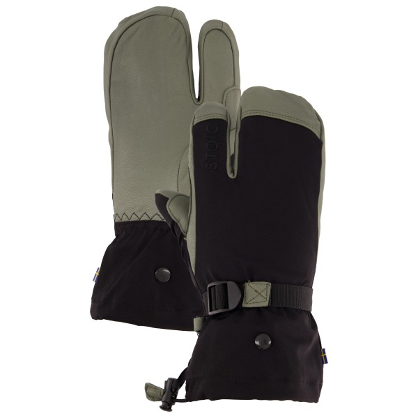Stoic - Kid's Wool NalluSt. 3 Finger - Handschuhe Gr 7 schwarz von Stoic